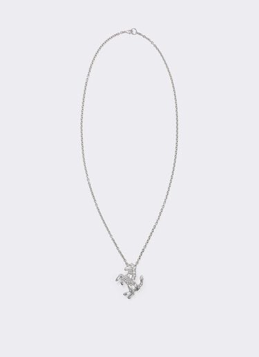 Collar Cavallino Rampante Strass Ferrari Collar Cavallino Rampante Strass Silver CGWNK0005JU00005f