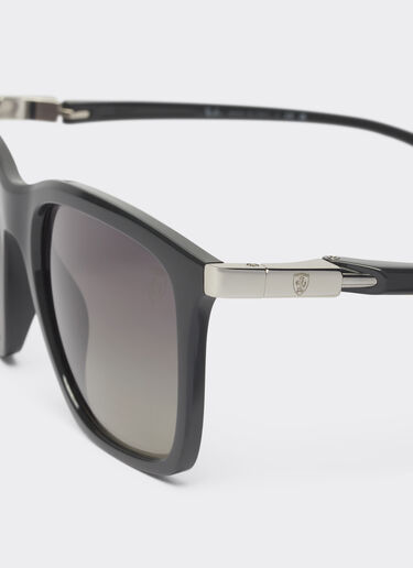 Ferrari Ray-Ban for Scuderia Ferrari 0RB4433M grey sunglasses with gradient grey lenses Ingrid F1261f