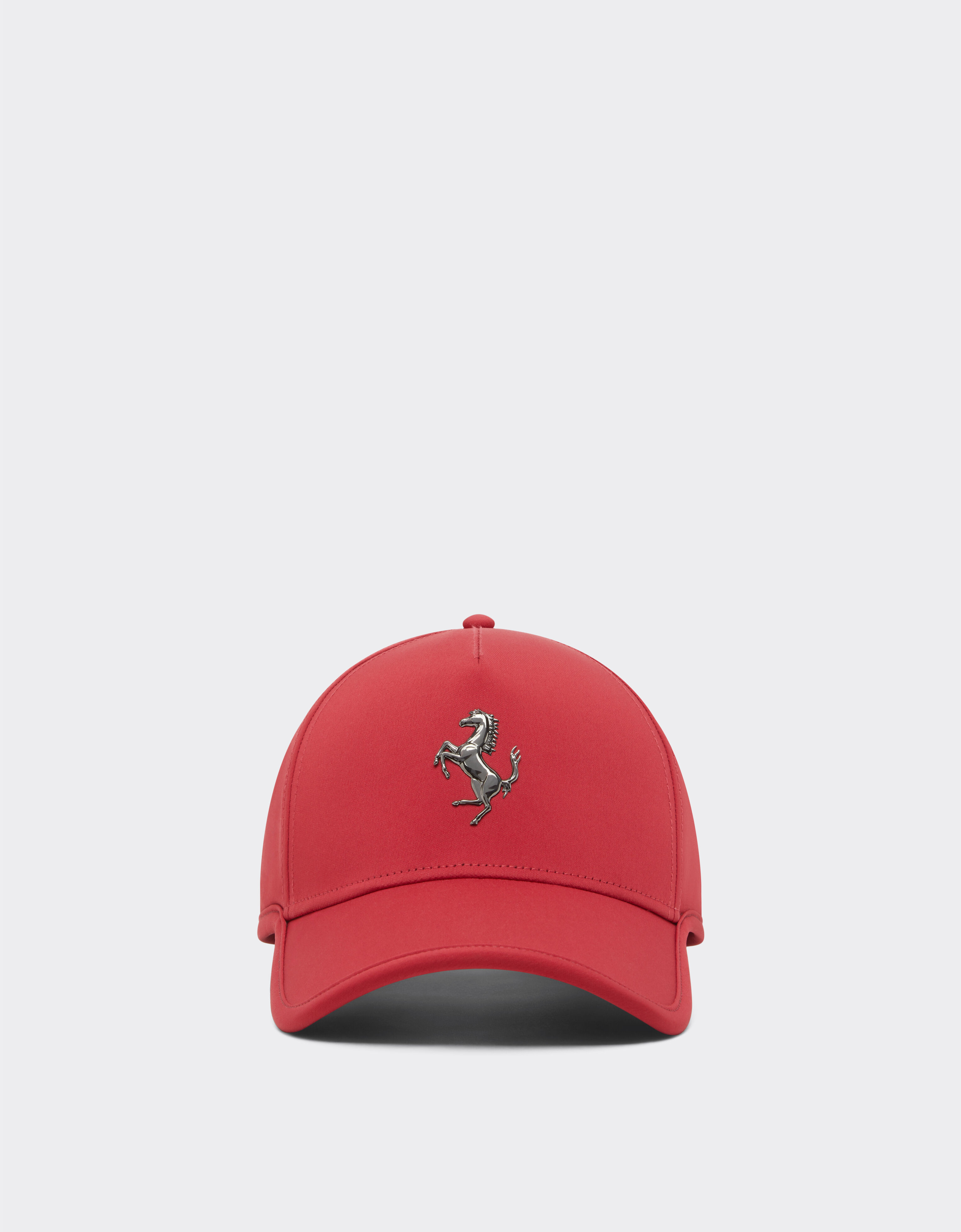 Ferrari Baseball cap with metal Prancing Horse Maison Red 20815f