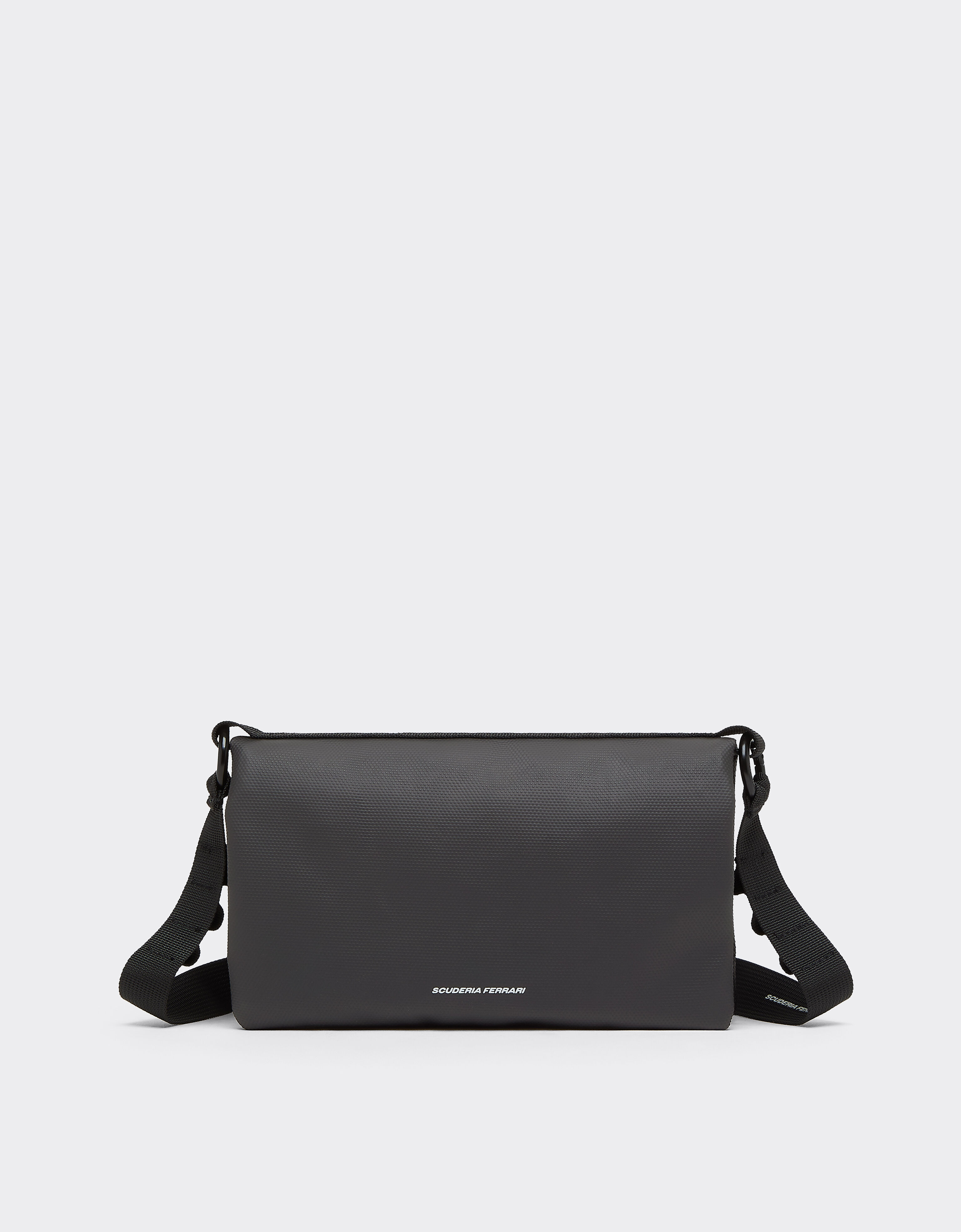 Crossbody bag with Ferrari Scudetto in Nero | Ferrari®