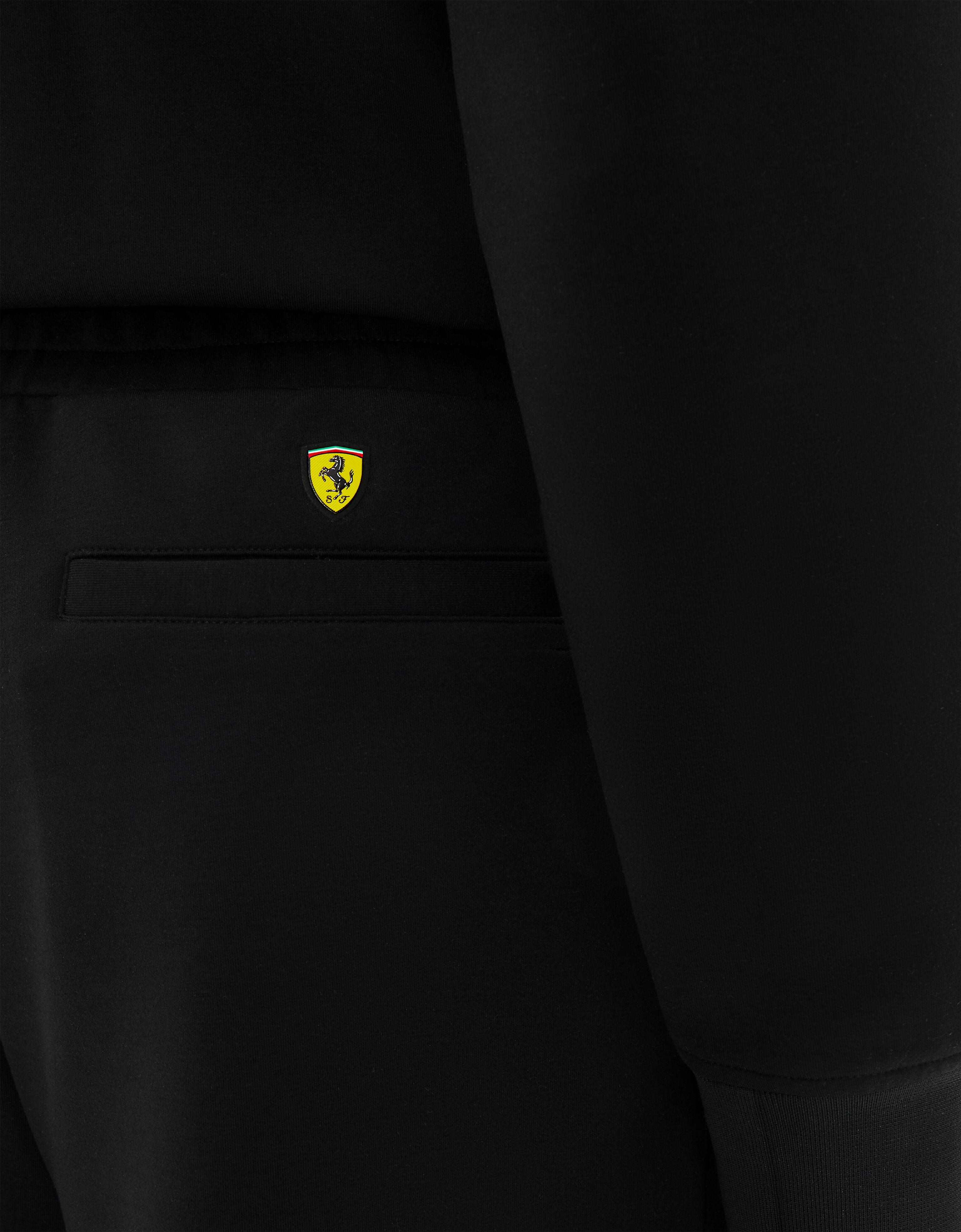  Scuba fabric joggers Nero SKMTR0001KWO0003f