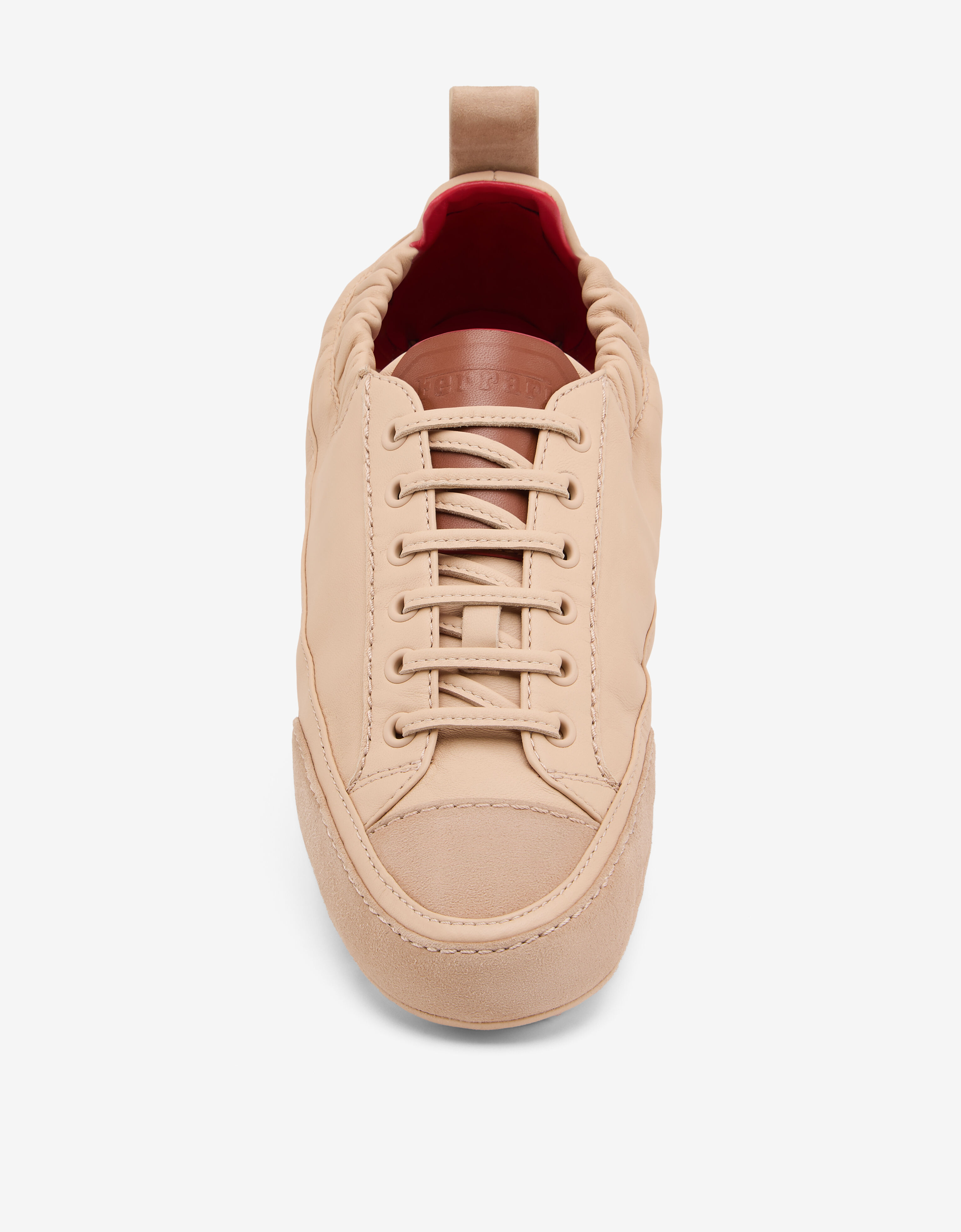 Ferrari Pilote en cuir nappa et daim Nude 22736f