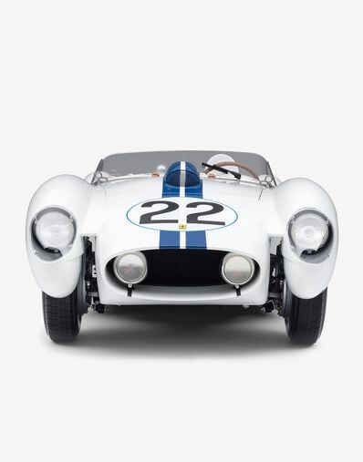 Ferrari Miniatura Ferrari 250 TR 1958 Lucybelle II Le Mans a escala 1:8 MULTICOLOR L4061f