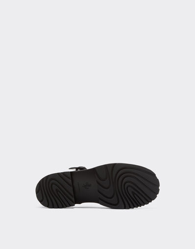 Ferrari Leather Mary Jane's Black 22742f