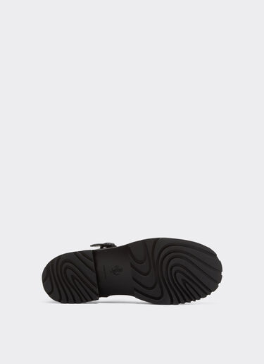 Ferrari Mary Jane en cuir Noir 22742f