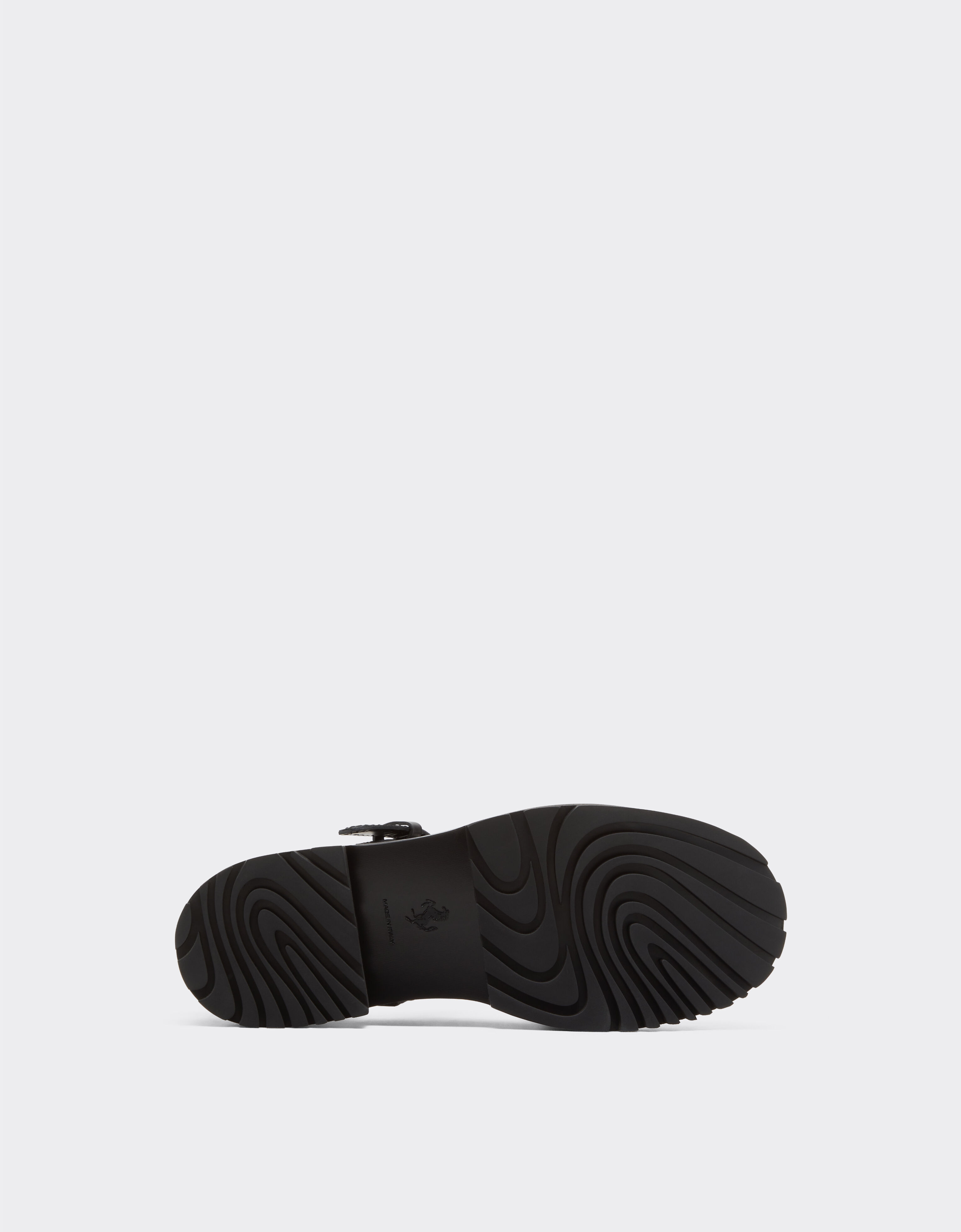 Ferrari Mary Jane en cuir Noir 22742f