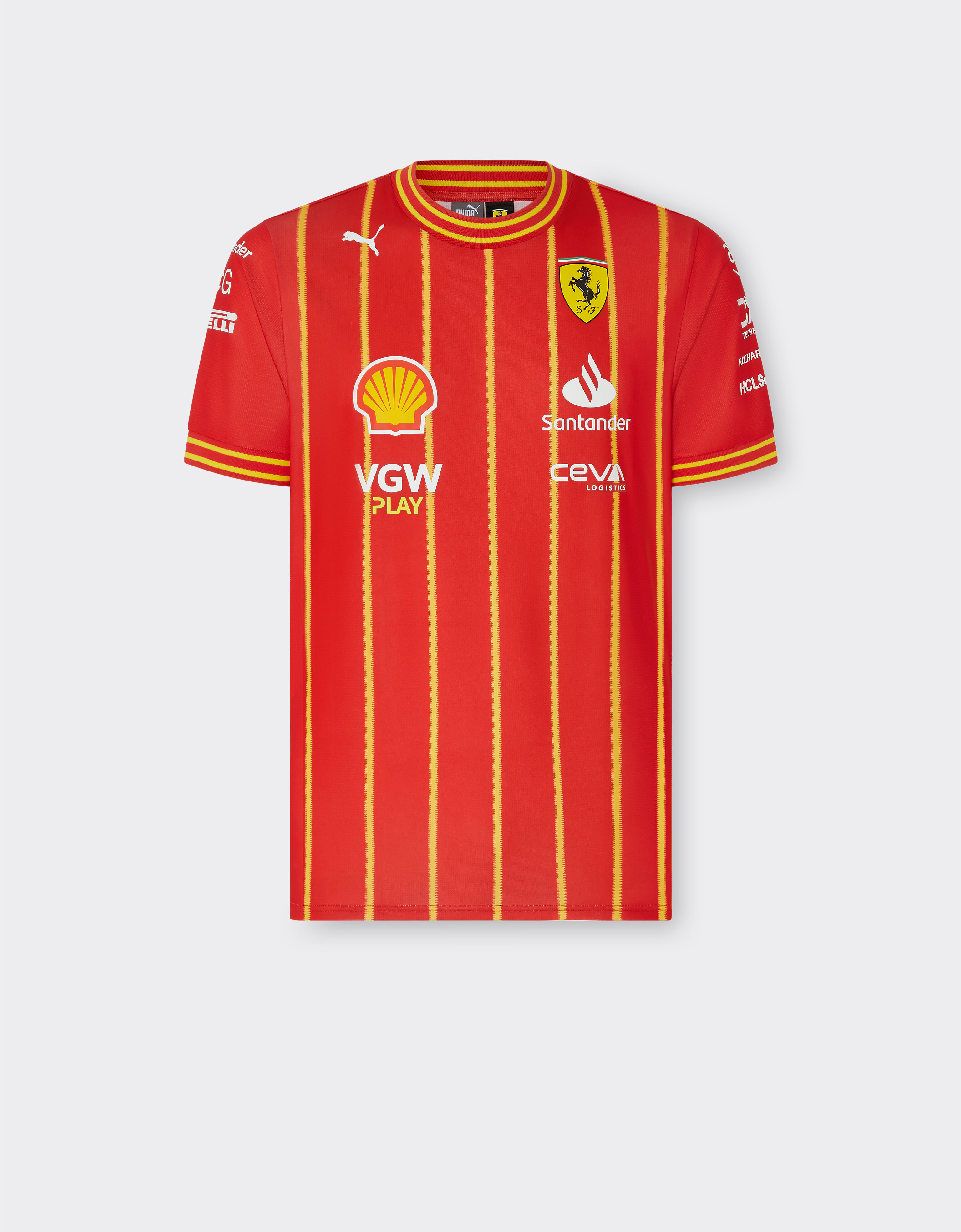${brand} Sainz Puma Football Shirt for Scuderia Ferrari - Autriche Special Edition ${colorDescription} ${masterID}