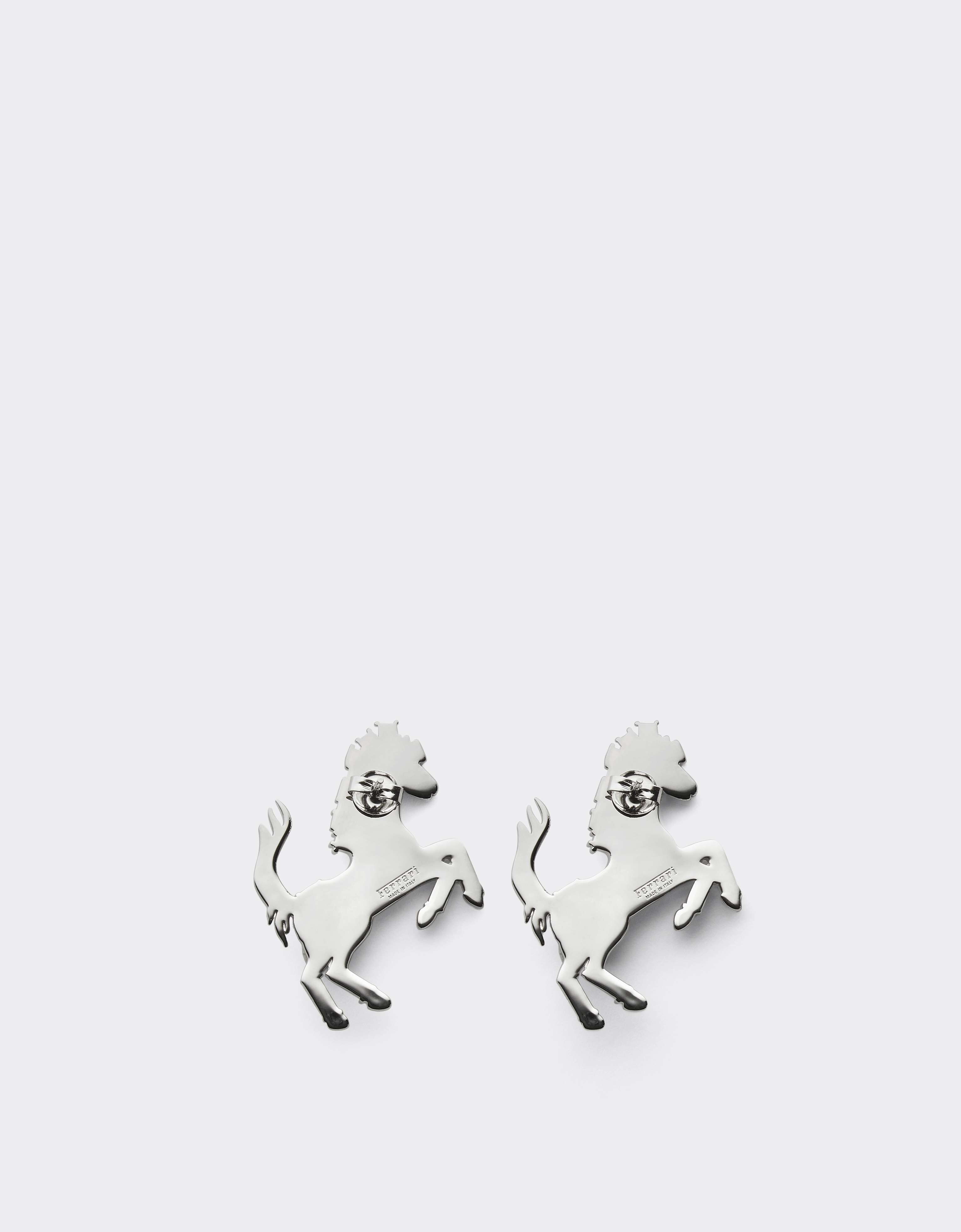 Pendientes Cavallino Rampante Strass Ferrari Pendientes Cavallino Rampante Strass Antracite CGWEA0011JU00005f