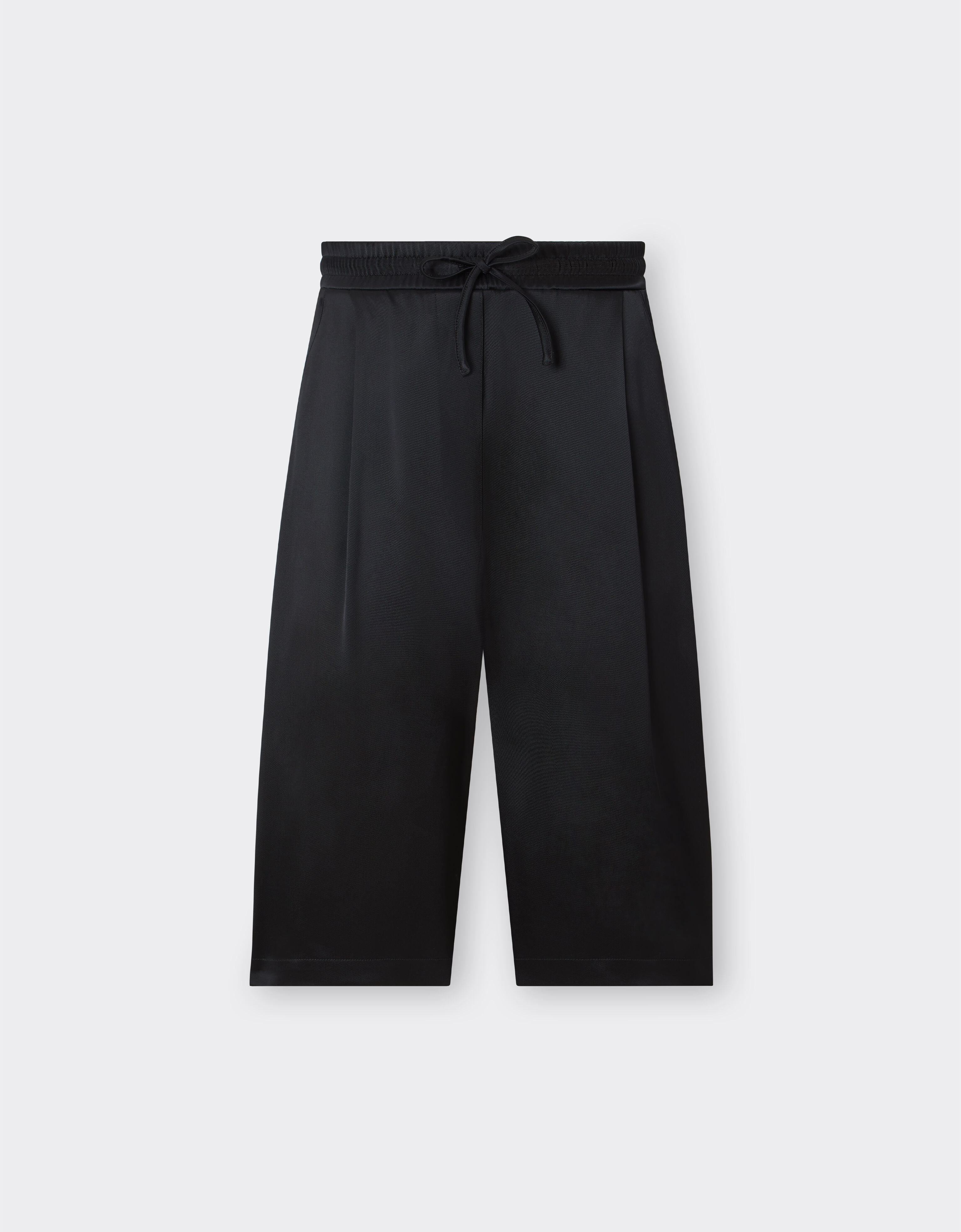 Ferrari Bermuda shorts in stretch fabric Black 48355f