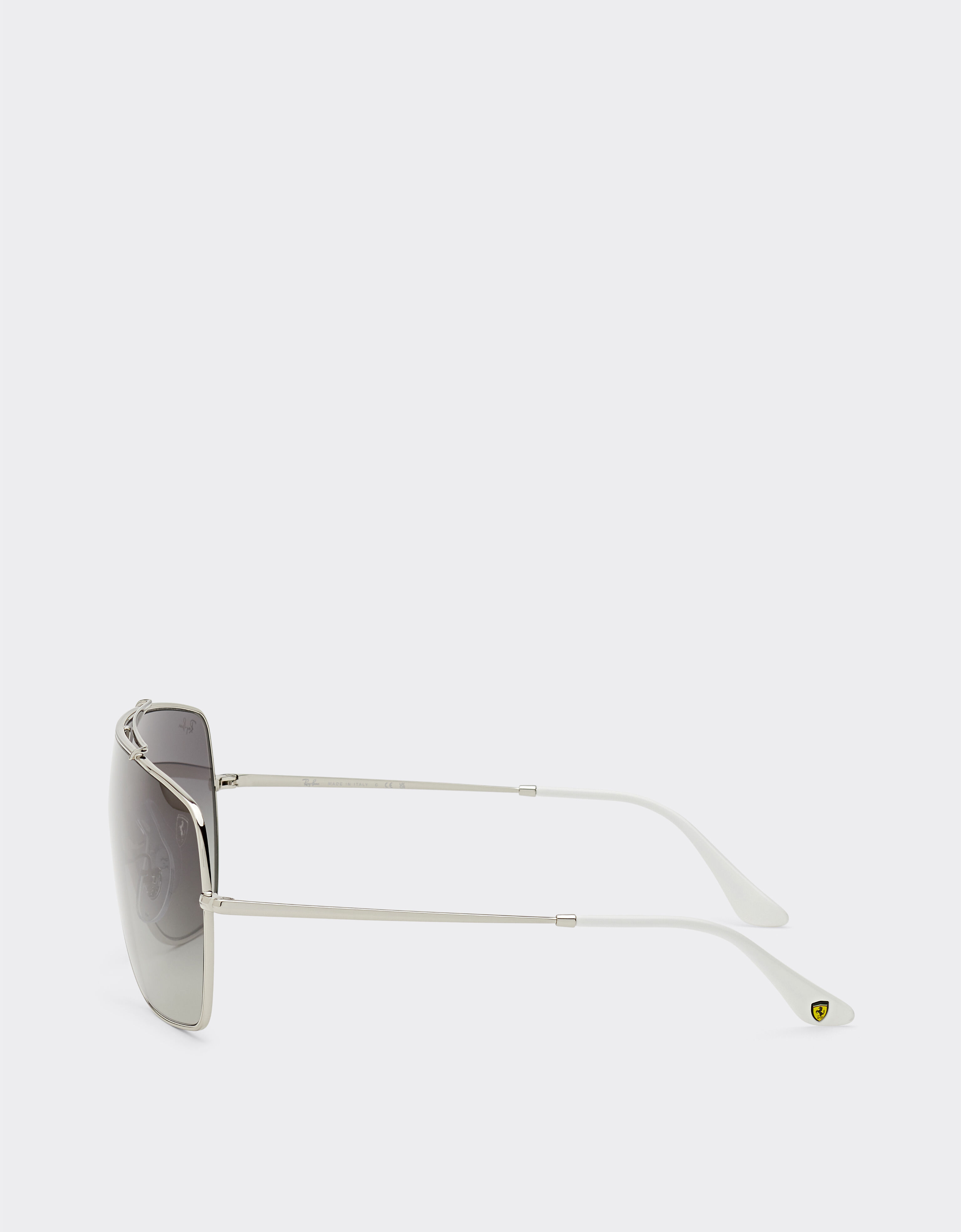 Ferrari Ray-Ban für Scuderia Ferrari RB3697MF in Metall mit grau verlaufenden Gläsern Dunkelgrau F1510f