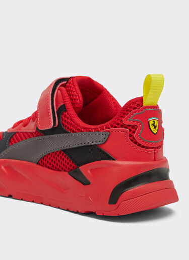 Ferrari Puma 呈现法拉利车队 Trinity 儿童运动鞋 Rosso Corsa 红色 F1131fK