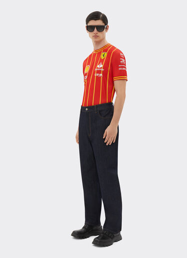 Ferrari Maglia da Football Leclerc Puma per Scuderia Ferrari - Austria Special Edition Rosso Corsa F1338f