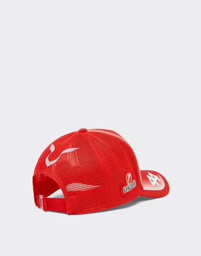 Ferrari Hamilton Replica 2026 Puma Trucker Cap for Scuderia Ferrari HP Rosso LA0HHf