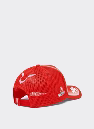 Ferrari Hamilton Replica 2026 PumaTrucker Cap for Scuderia Ferrari HP Rosso LA0HHf