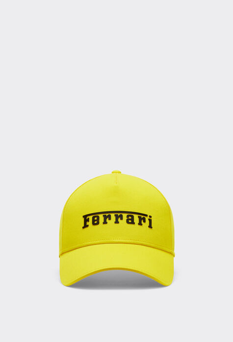 Ferrari Baseball hat with rubberised logo Navy 20815f