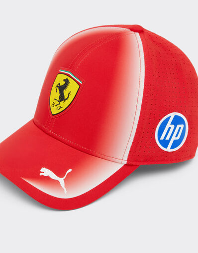 Ferrari Baseball Cap Team Junior Replica 2026 Puma for Scuderia Ferrari HP Red LA0HLfK