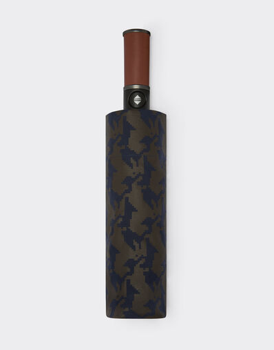 Ferrari Automatic umbrella with Cavallino Pixel motif Navy 20381f