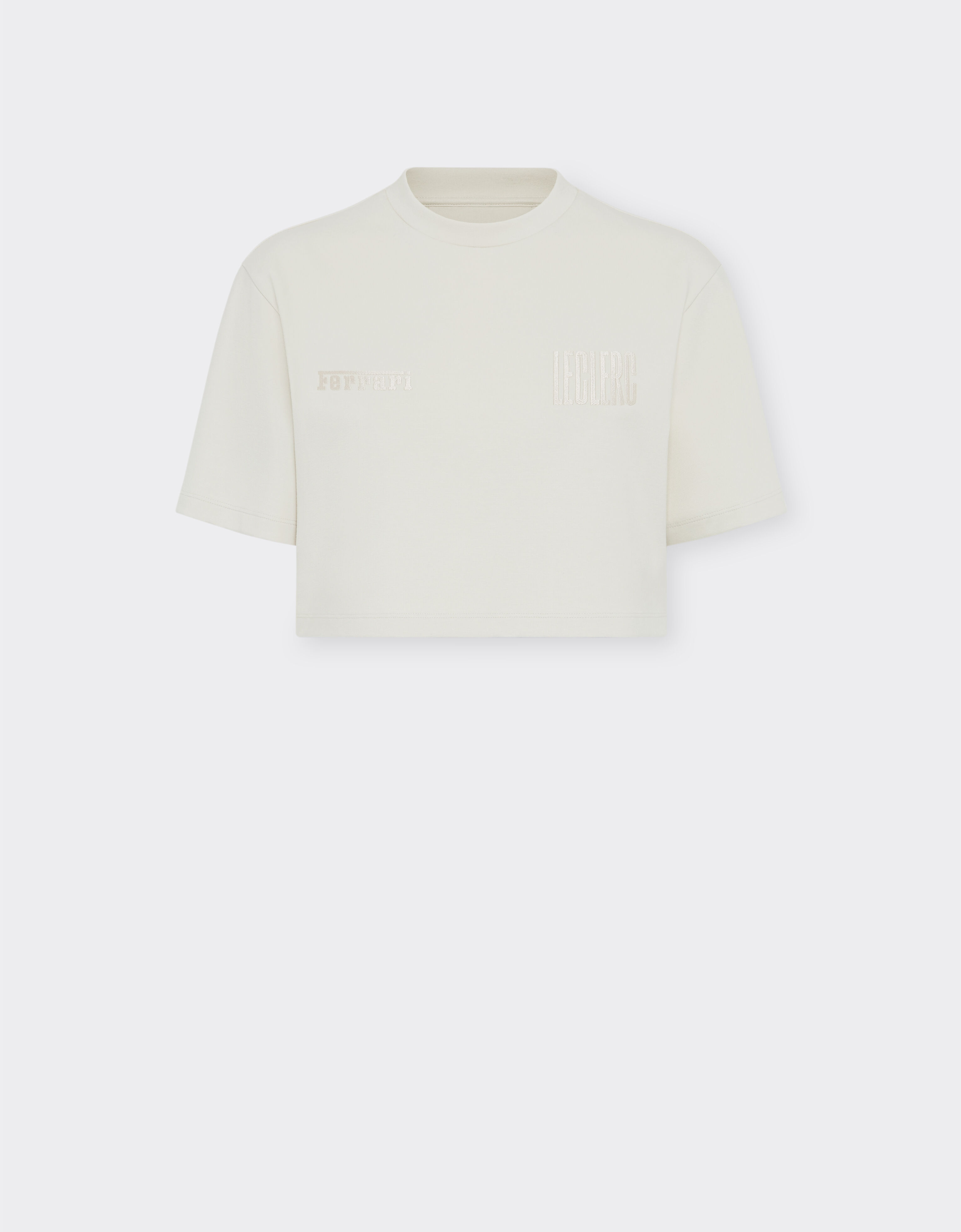 Ferrari Ferrari x Charles Leclerc jersey T-shirt Ecru 22778f