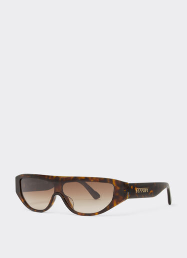 Ferrari Ferrari sunglasses in havana acetate with gradient brown lenses Tortoiseshell F1267f
