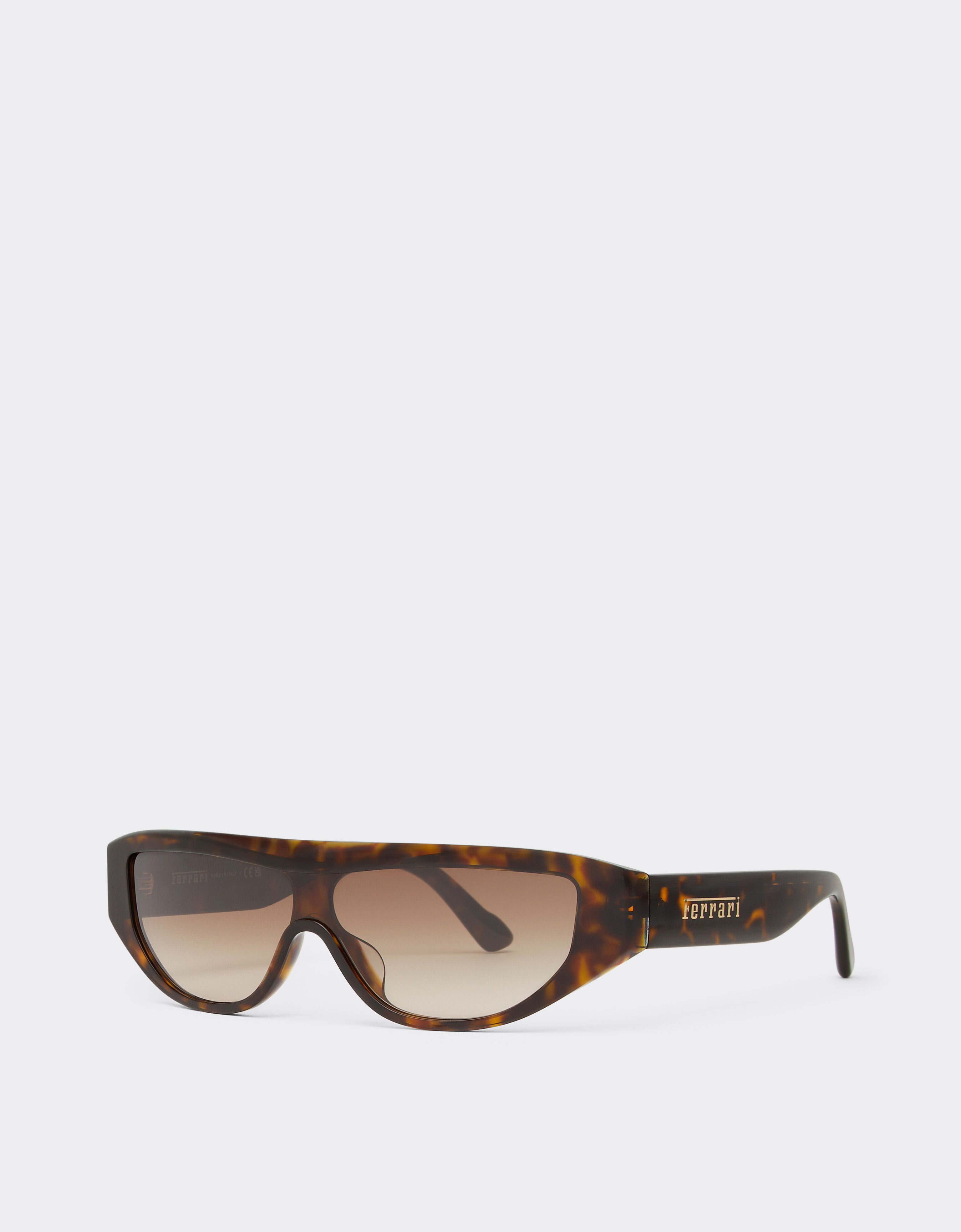 Ferrari Ferrari sunglasses in havana acetate with gradient brown lenses Tortoiseshell F1267f