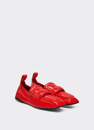 Ferrari Loafer in patent leather Rosso Dino 22022f