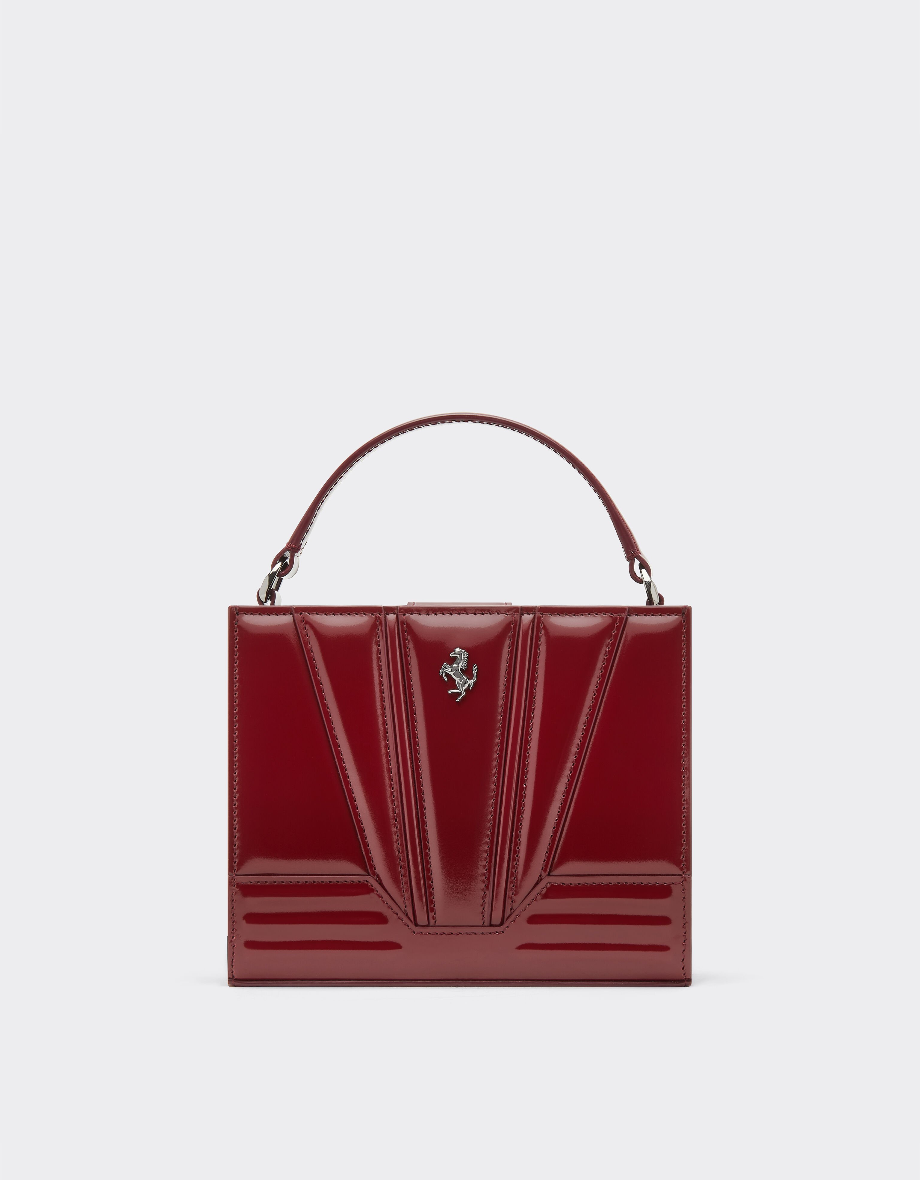 Ferrari Ferrari GT micro shiny leather tote bag Cherry 49123f