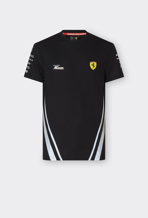 Ferrari Ferrari Hypercar Safety-T-Shirt - Sonderedition Le Mans 2024 Rosso Corsa F1146f