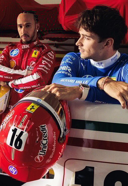 Ferrari Charles Leclerc Monza 2025 Special Edition helmet in 1:1 scale MULTICOLORE LA06Yf