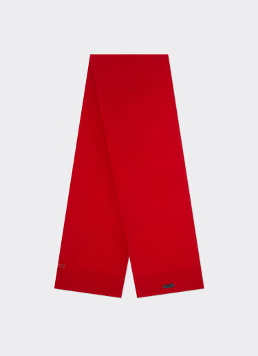 Bufanda de lana y cachemira Ferrari Bufanda de lana y cachemira Rosso Dino 21732f