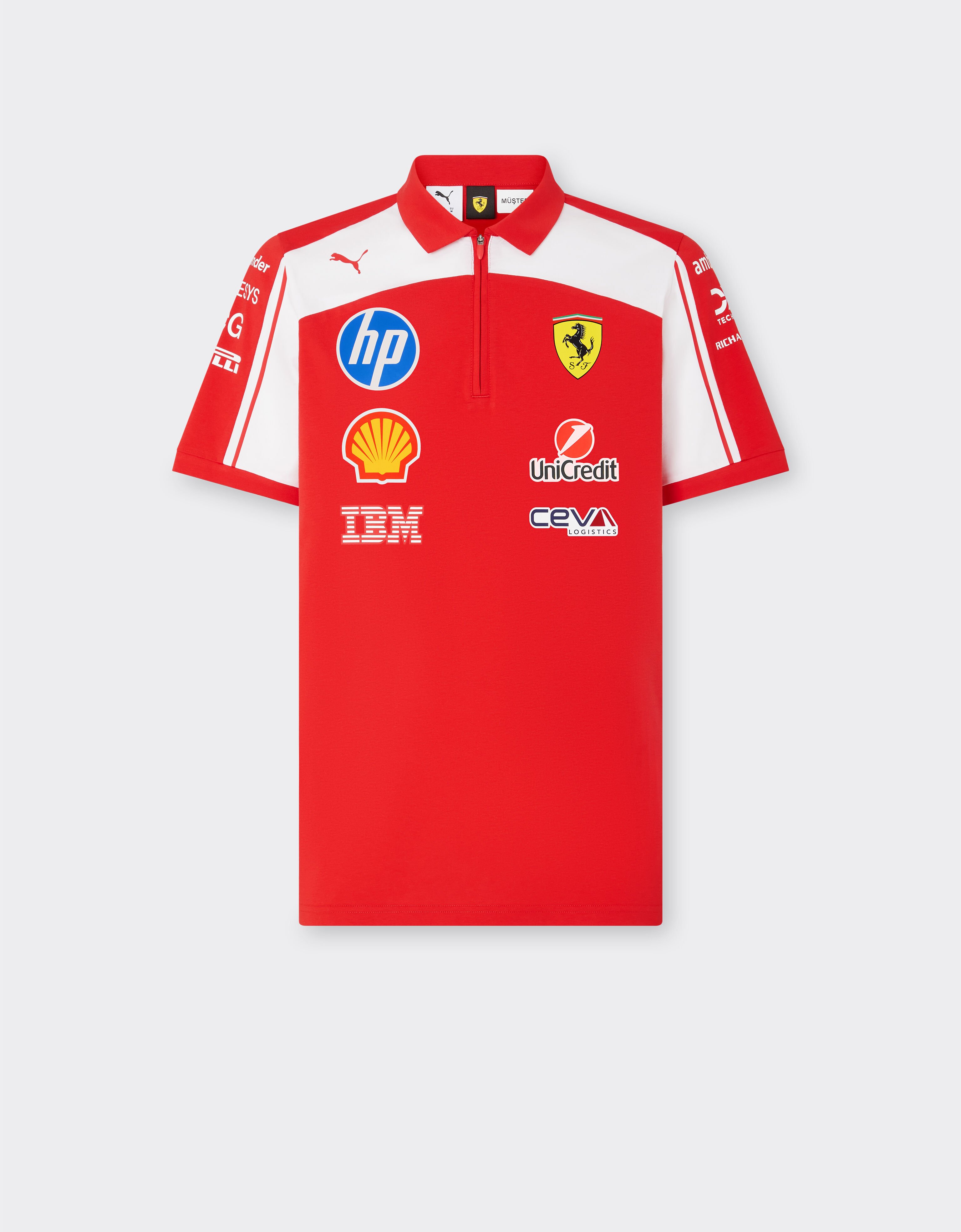Ferrari Replica 2026 Polo Shirt Puma for Scuderia Ferrari HP Rosso LA0HCf