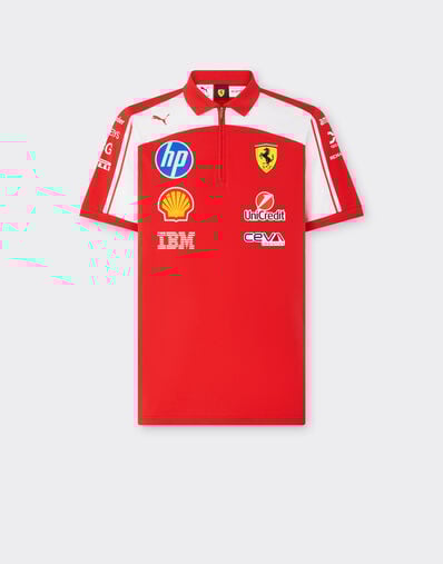 Replica 2026 Polo Shirt Puma for Scuderia Ferrari HP Ferrari Replica 2026 Polo Shirt Puma for Scuderia Ferrari HP Rosso LA0HCf