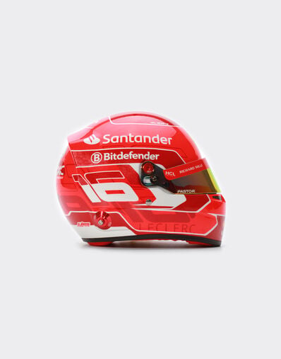 Ferrari 2024 Charles Leclerc helmet in 1:1 scale Red F1342f