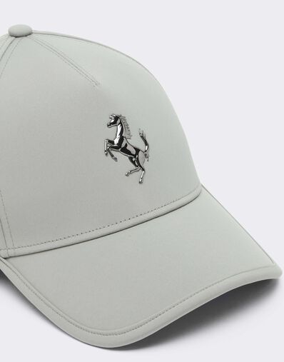 Ferrari Gorra de béisbol con el Cavallino Rampante de metal Olive green CANCP0006WPL0003f