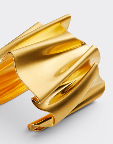 Ferrari Rigid brass bracelet with satin gold finish Satin Gold 22070f