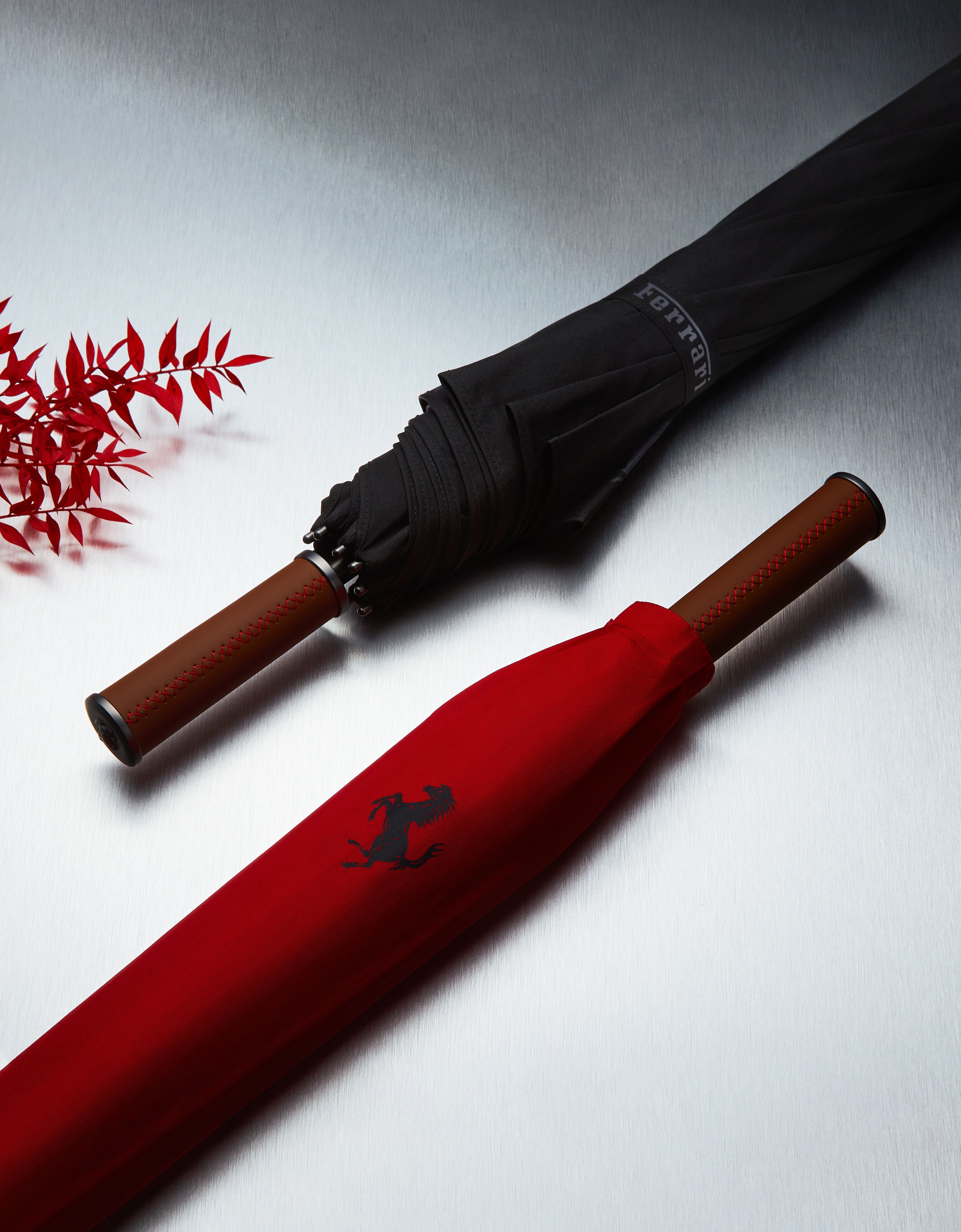 Umbrella with Cavallino Pixel motif Ferrari Umbrella with Cavallino Pixel motif Rosso Corsa 20382f