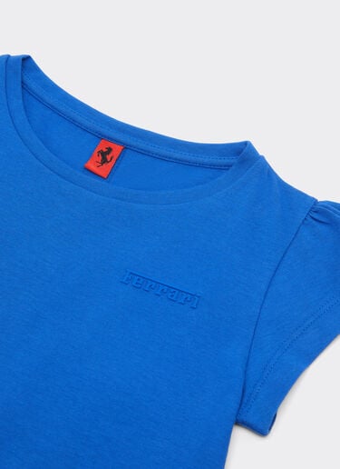 Abito in jersey con logo Ferrari Ferrari Abito in jersey con logo Ferrari Blu Klein 22323fK