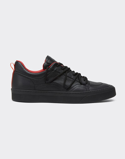 Ferrari Ferrari leather trainers Black 21288f