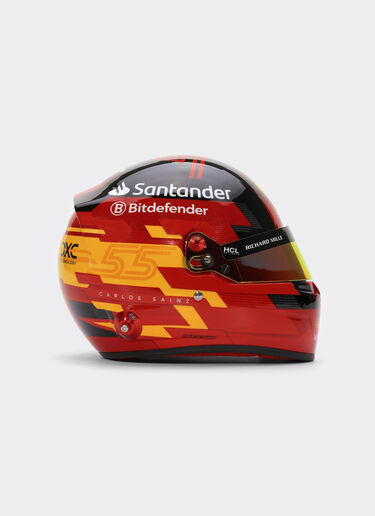 Ferrari 2024 Carlos Sainz mini helmet in 1:2 scale Red F1345f