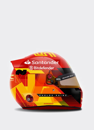 Ferrari Mini casco Carlos Sainz in scala 1:2 - Spagna Special Edition 2024 Rosso F1355f