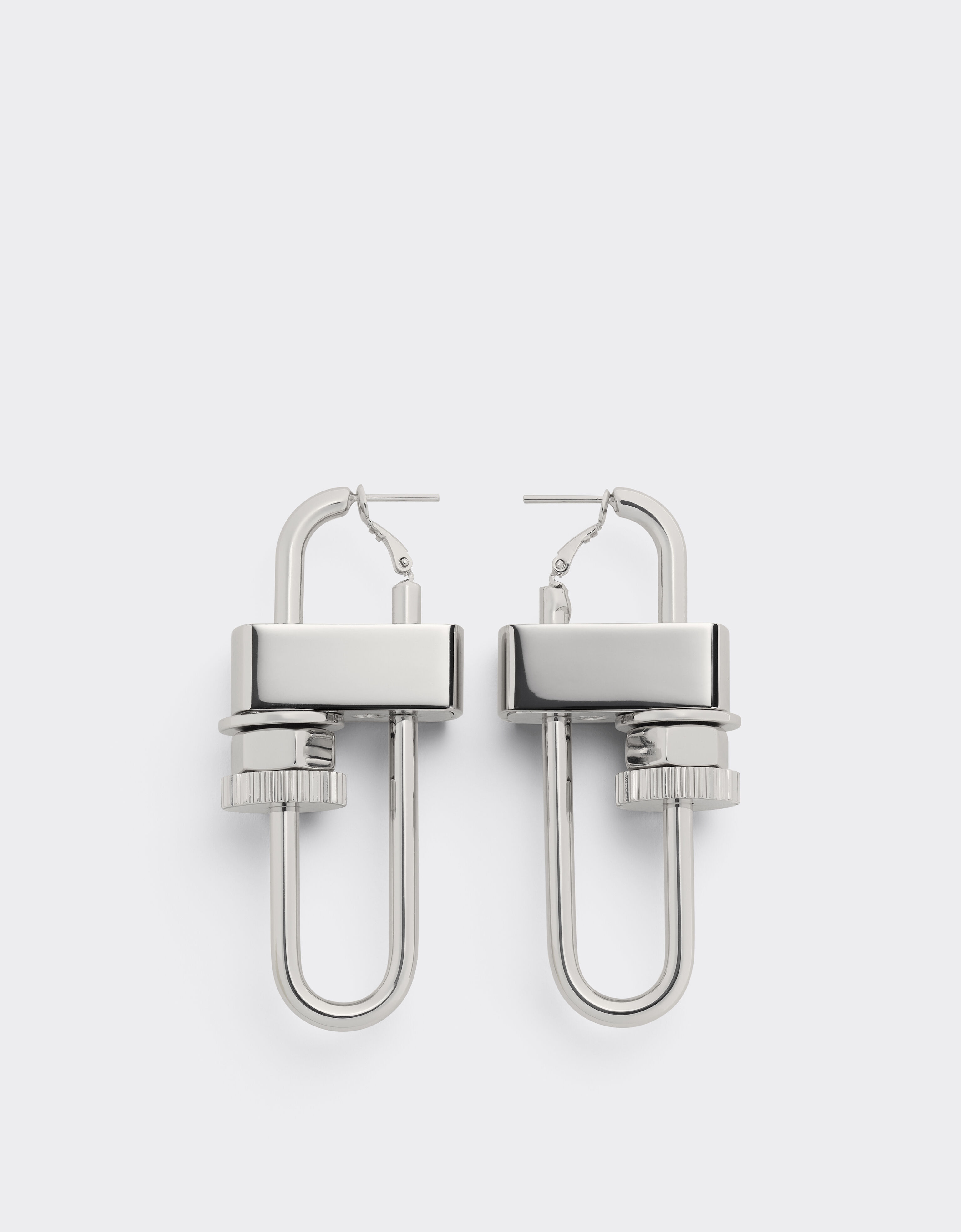 Pendientes de metal Ferrari Pendientes de metal Cromo Lucido 51179f