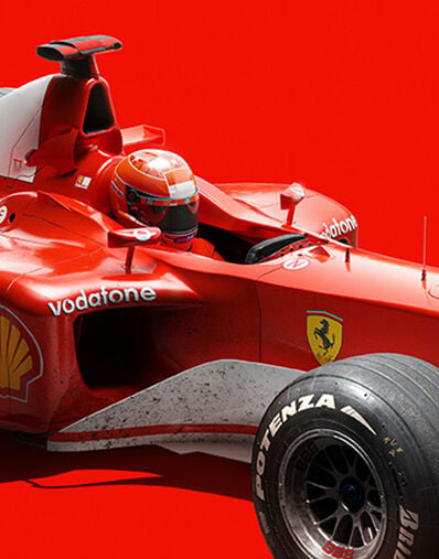 Ferrari Official Ferrari F2002 Michael Schumacher Suzuka GP poster Multicolore LE0P2793EXT0001f