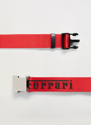 Ferrari Cinturón de cinta con el logotipo de Ferrari Rosso Corsa 20017f