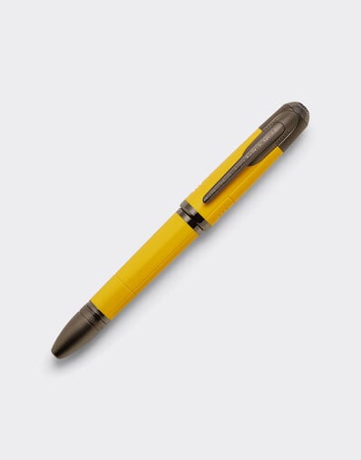 Ferrari Montblanc Great Characters Enzo Ferrari Special Edition Giallo Modena rollerball pen Yellow F1596f