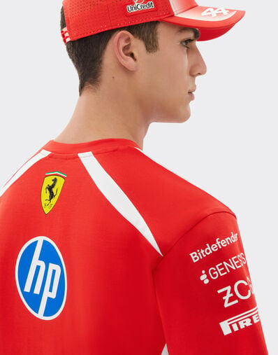 Ferrari Camiseta Hamilton Replica Drivers Authentic 2026 Puma para Scuderia Ferrari HP Rojo LA0H2f
