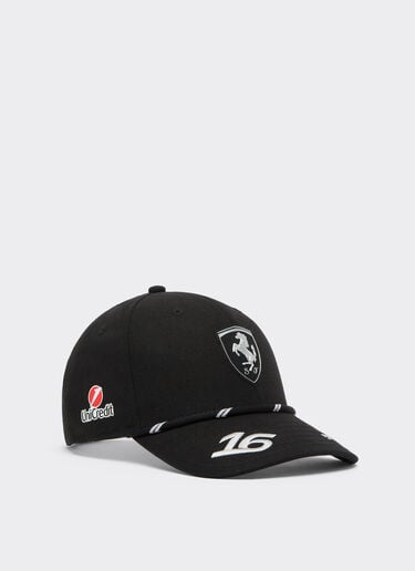 Leclerc Replica Ferrari baseball cap for the 2026 Singapore Grand Prix Ferrari Leclerc Replica Ferrari baseball cap for the 2026 Singapore Grand Prix Black LA0CP1138EXT0001f