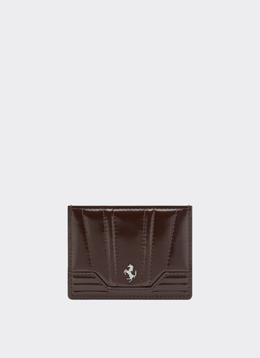 Ferrari Ferrari GT glossy leather card holder Espresso 49217f
