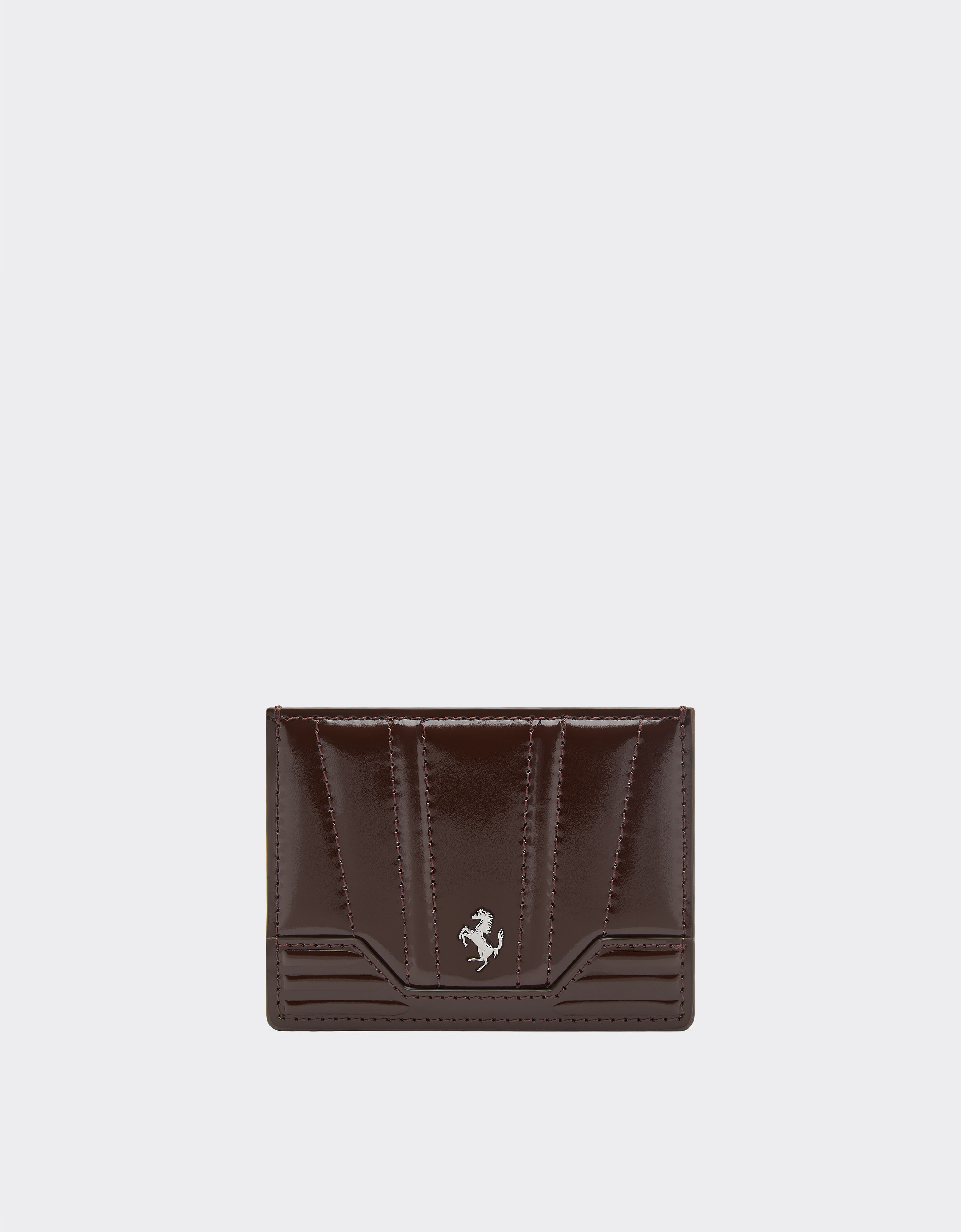 Ferrari Ferrari GT glossy leather card holder Espresso 49217f