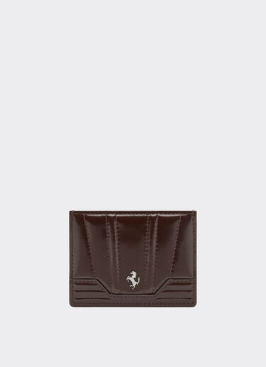 Ferrari GT glossy leather card holder Ferrari Ferrari GT glossy leather card holder Espresso 49217f