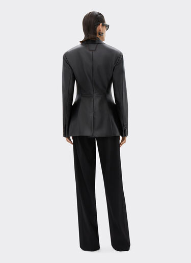 Ferrari Blazer aus Nappaleder Schwarz 21643f