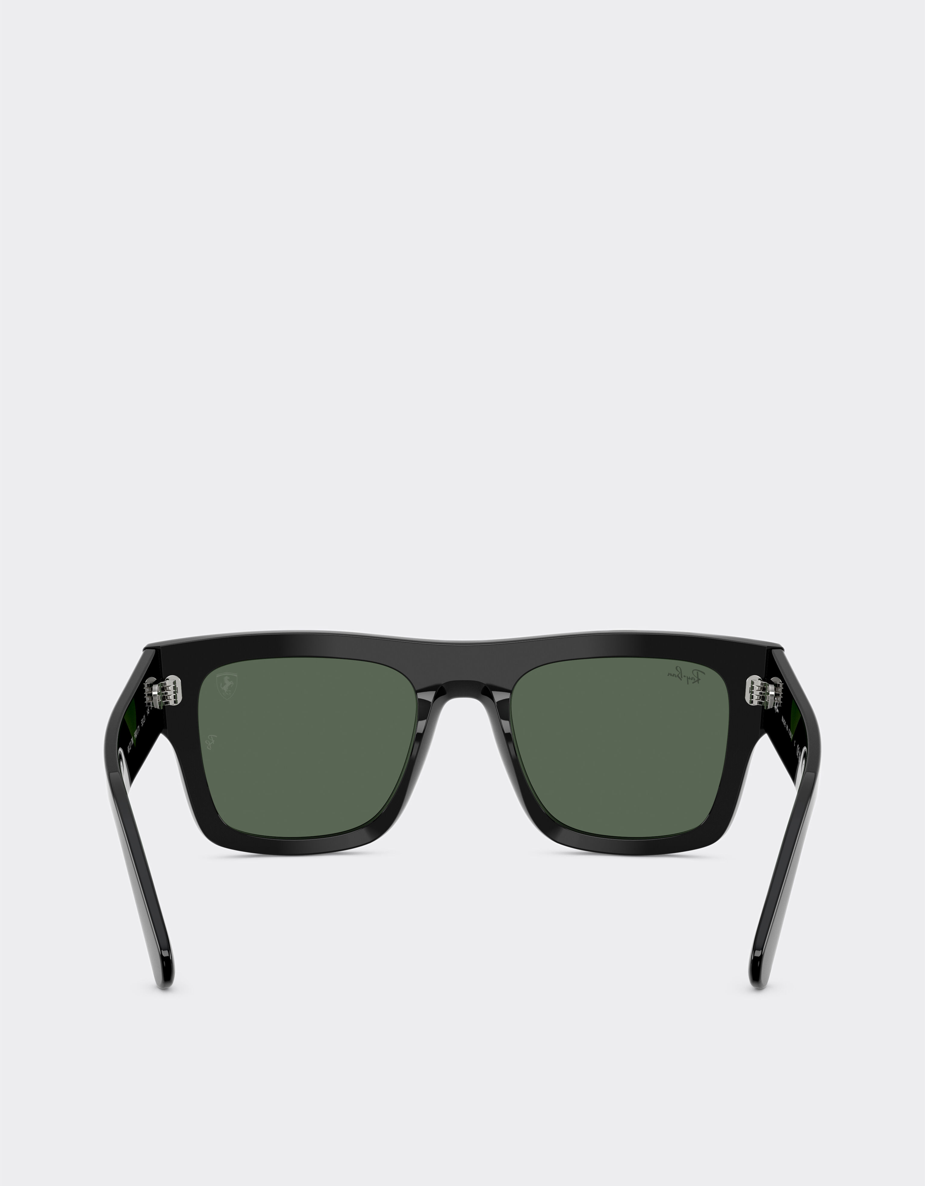 Ferrari Ray-Ban for Scuderia Ferrari RB2217M in black acetate with dark green lenses Black LA01Kf